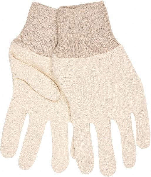 MCR Safety - Size L General Protection Work Gloves - For General Purpose, Uncoated, Beige, Paired - Makers Industrial Supply