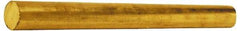 Value Collection - 7/8 Inch Diameter x 6 Ft. Long, Brass Round Rod - Alloy 360 - Makers Industrial Supply