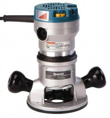 Makita - Electric Routers Collet Size (Inch): 1/4; 1/2 Router Type: Fixed Base - Makers Industrial Supply