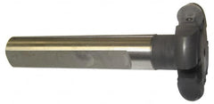 Cutting Tool Technologies - Shank Connection, 1/8" Cutting Width, 0.2" Depth of Cut, 1" Cutter Diam, Indexable Slotting Cutter - 3/4" Shank Diam, RT Toolholder, RPC 1(1.36) Insert - Makers Industrial Supply