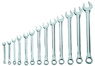 STANLEY® 13 Piece Full Polish Combination Wrench Set – 12 Point - Makers Industrial Supply