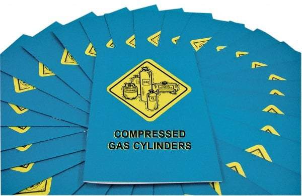 Marcom - Compressed Gas Cylinders Training Booklet - English and Spanish, Safety Meeting Series - Makers Industrial Supply