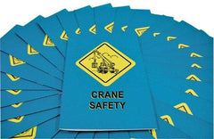 Marcom - Crane Safety Training Booklet - English and Spanish, Safety Meeting Series - Makers Industrial Supply