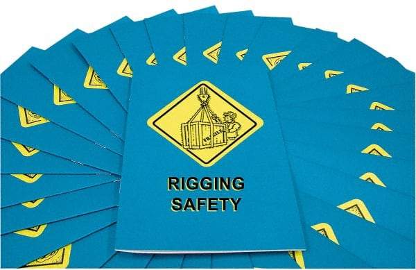 Marcom - Rigging Safety Training Booklet - English and Spanish, Safety Meeting Series - Makers Industrial Supply