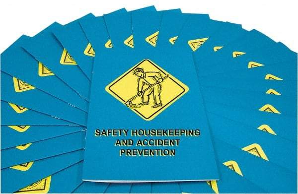 Marcom - Safety Housekeeping and Accident Prevention Training Booklet - English and Spanish, Safety Meeting Series - Makers Industrial Supply