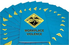 Marcom - Workplace Violence Training Booklet - English and Spanish, Safety Meeting Series - Makers Industrial Supply