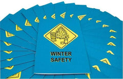 Marcom - Winter Safety Training Booklet - English and Spanish, Safety Meeting Series - Makers Industrial Supply