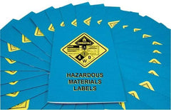 Marcom - Hazardous Materials Labels Training Booklet - English and Spanish, Safety Meeting Series - Makers Industrial Supply