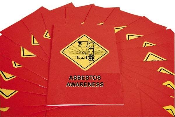 Marcom - Asbestos Awareness Training Booklet - English, Regulatory Compliance Series - Makers Industrial Supply