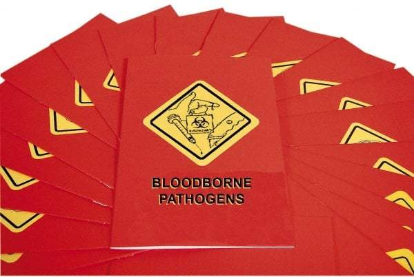 Marcom - Bloodborne Pathogens Training Booklet - English, Regulatory Compliance Series - Makers Industrial Supply