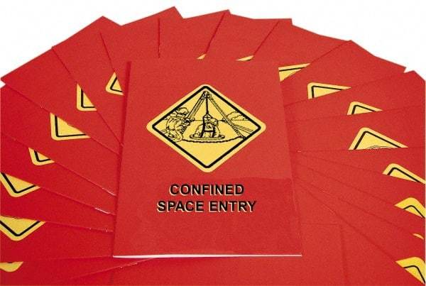 Marcom - Confined Space Entry Training Booklet - English, Regulatory Compliance Series - Makers Industrial Supply