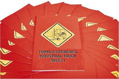 Marcom - Forklift Powered Industrial Truck Safety Training Booklet - English and Spanish, Regulatory Compliance Series - Makers Industrial Supply