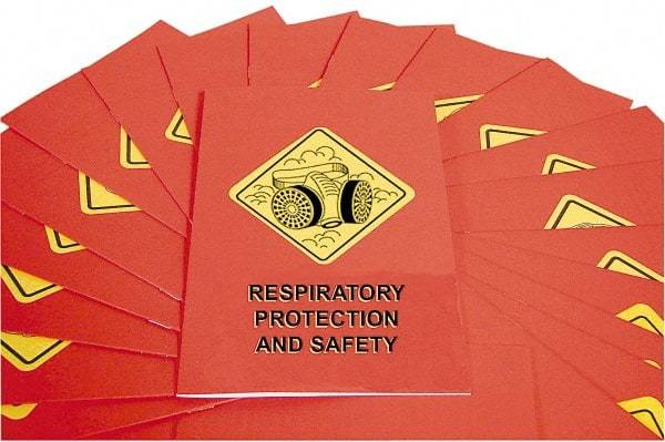 Marcom - Respiratory Protection and Safety Training Booklet - English and Spanish, Regulatory Compliance Series - Makers Industrial Supply