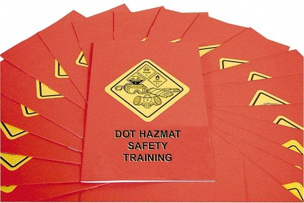 Marcom - DOT HazMat Safety Training Training Booklet - English, Regulatory Compliance Series - Makers Industrial Supply