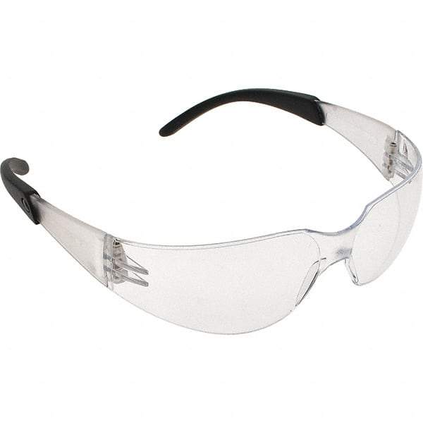 Radians - Safety Glasses - CLR LENS/FRM BLK TIPS MIRAGE RT SAFETY GLASSES - Makers Industrial Supply