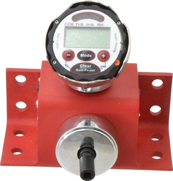 Proto - 5 to 50 In/Lb Electronic Torque Tester - 1/4" Drive, 1% Accuracy - Makers Industrial Supply