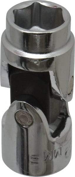 Blackhawk by Proto - 3/8" Drive, Standard Hand Socket - 6 Points, 1-51/64" OAL, Alloy Steel, Chrome Finish - Makers Industrial Supply