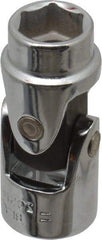 Blackhawk by Proto - 7/16", 3/8" Drive, Standard Hand Socket - 6 Points, 1-51/64" OAL, Alloy Steel, Chrome Finish - Makers Industrial Supply