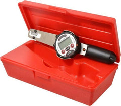 Proto - 1/4" Drive Electronic Digital Torque Wrench - 0.63 Ft/Lb to 6 Ft/Lb Torque, 11" OAL, 0.01 N/m Graduation, Fixed Head - Makers Industrial Supply