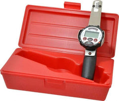 Proto - 3/8" Drive Electronic Digital Torque Wrench - 5 Ft/Lb to 50 Ft/Lb Torque, 11" OAL, 0.1 N/m Graduation, Fixed Head - Makers Industrial Supply