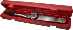 Proto - 1/2" Drive Electronic Digital Torque Wrench - 10 Ft/Lb to 100 Ft/Lb Torque, 22" OAL, 1 N/m Graduation, Fixed Head - Makers Industrial Supply