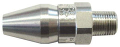 Guardair - Blow Gun Adjustable Air - 1/4 NPT, 1-1/2" Hose Length, Aluminum - Makers Industrial Supply