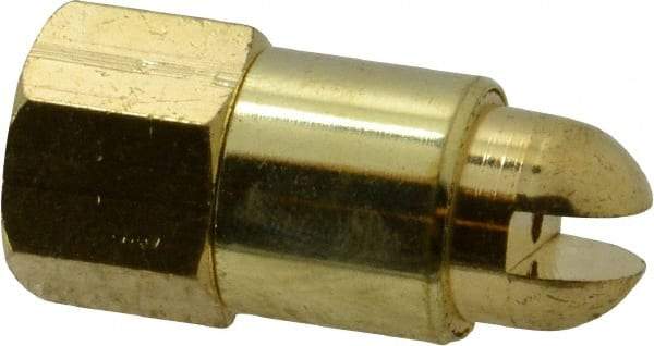 Guardair - Blow Gun High Volume - 1/4 NPT, 1-1/2" Hose Length, Brass - Makers Industrial Supply