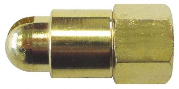 Guardair - Blow Gun Low Volume - 1/4 NPT, 1-1/2" Hose Length, Brass - Makers Industrial Supply