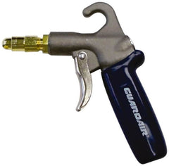 Guardair - 120 Max psi Low Volume Safety Air Gun - 1/4 NPT Inlet, Brass - Makers Industrial Supply