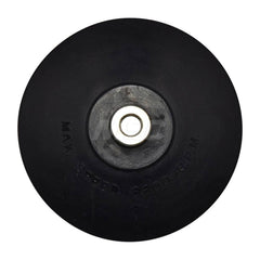 Disc Backing Pad: 7″ Dia, Heavy-Duty Flexible Backing Pad 5,000 Max RPM