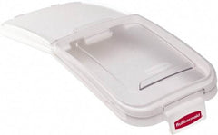 Rubbermaid - 12.1" Long x 29" Wide, Rectangular Polypropylene Lid - Use with FG360088 - Makers Industrial Supply