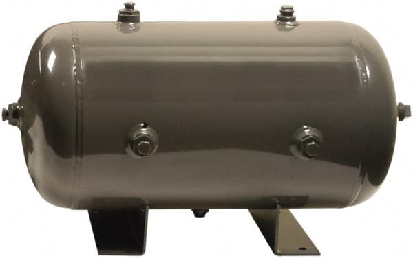 Campbell Hausfeld - 10 Gallon, 175 Max psi Air Receiver - 24-1/2" Long x 12" Deep - Makers Industrial Supply