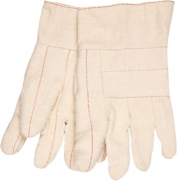 MCR Safety - Size Universal Burlap Lined Cotton Hot Mill Glove - Natural, Pair - Makers Industrial Supply