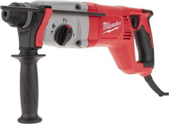 Milwaukee Tool - 120 Volt 1" SDS Plus Chuck Electric Rotary Hammer - 0 to 5,625 BPM, 0 to 1,500 RPM - Makers Industrial Supply