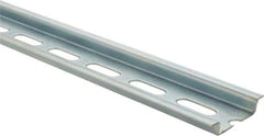 Value Collection - 2m Long x 35mm Wide x 7-1/2mm High, Steel DIN Rail - Makers Industrial Supply