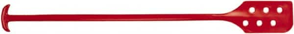 Remco - Red Polypropylene Mixing Paddle with Holes - 52" Overall Length - Makers Industrial Supply