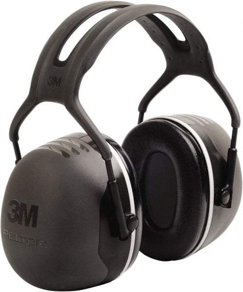 3M - Over the Head Black Foam Cushion Earmuffs - 31 NRR Rating, Adjustable Headband - Makers Industrial Supply