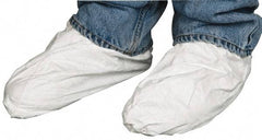 Dupont - Size Universal, Tyvek, Standard Shoe Cover - White, Non-Chemical Resistant - Makers Industrial Supply