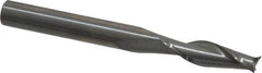 Onsrud - 1/4" Cutting Diam x 7/8" Length of Cut, 2 Flute, Upcut Spiral Router Bit - Uncoated, Right Hand Cut, Solid Carbide, 2-1/2" OAL x 1/4" Shank Diam, Double Edge, 30° Helix Angle - Makers Industrial Supply