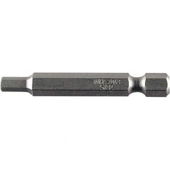 Wiha - 5/32" Power Bit - 1/4" Drive, 2" OAL - Makers Industrial Supply