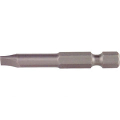 Wiha - 1/4" Power Bit - 1/4" Drive, 2" OAL - Makers Industrial Supply