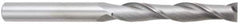 OSG - 1/2", 3" LOC, 1/2" Shank Diam, 6" OAL, 2 Flute, Solid Carbide Square End Mill - Single End, TiCN Finish, Spiral Flute, 30° Helix, Centercutting, Right Hand Cut, Right Hand Flute, Series 482 - Makers Industrial Supply