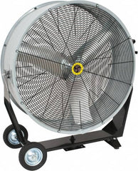 Airmaster - 36" Blade, Direct Drive, 1/2 hp, 11,200, 8,090 CFM, Man Cooler - 115 Volts, 2 Speed, Single Phase - Makers Industrial Supply