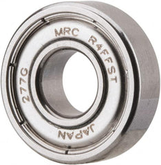 SKF - 1/4" Bore Diam, 5/8" OD, Double Shield Deep Groove Radial Ball Bearing - 0.196" Wide, 1 Row, Round Bore, 139 Lb Static Capacity, 266 Lb Dynamic Capacity - Makers Industrial Supply