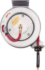 PRO-SOURCE - 25' Spring Retractable Hose Reel - 300 psi, Hose Included - Makers Industrial Supply