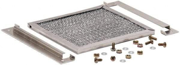 Cooper B-Line - Electrical Enclosure Steel Filter - For Use with Enclosure Louver Plate Kits - Makers Industrial Supply