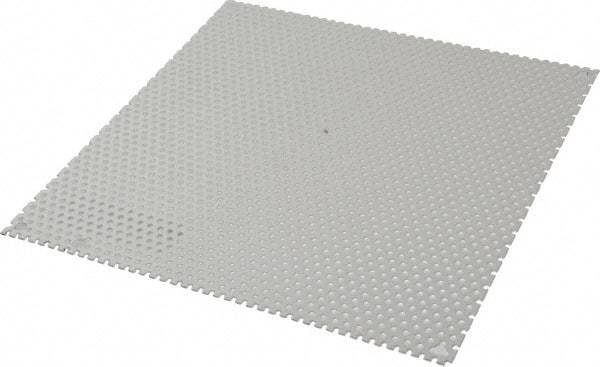 Cooper B-Line - 10-1/4" OAW x 10-1/4" OAH Powder Coat Finish Electrical Enclosure Perforated Panel - 12" x 12" Box, 16 Gauge Steel, Use with 12126 RHC - Makers Industrial Supply