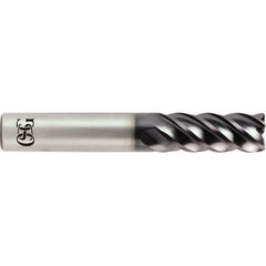 OSG - 1/2" Diam 5 Flute Solid Carbide 0.09" Corner Radius End Mill - Makers Industrial Supply