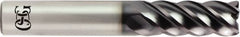 OSG - 1/2", 5 Flute, Solid Carbide, 0.06" Corner Radius End Mill - 3-1/2" OAL, 1-1/4" LOC - Makers Industrial Supply