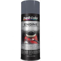 Krylon - 12 oz New Ford Gray Automotive Heat Resistant Paint - High Gloss Finish, Comes in Aerosol Can - Makers Industrial Supply